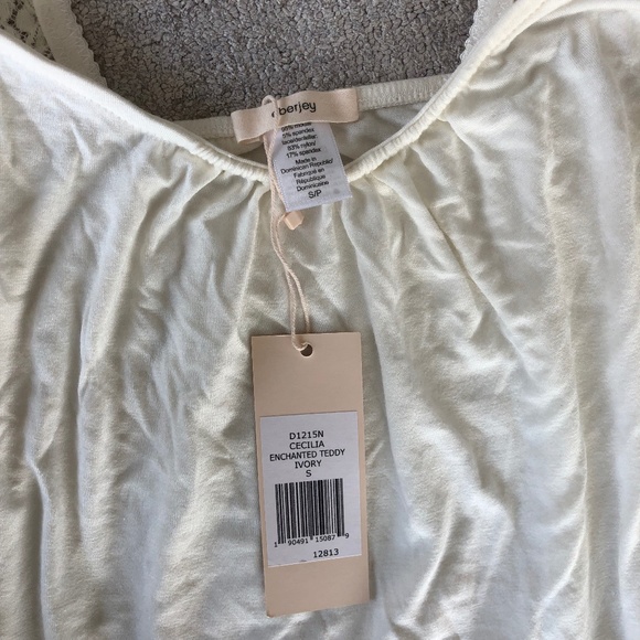 Brand new Eberjey soft ivory romper - Picture 3 of 4